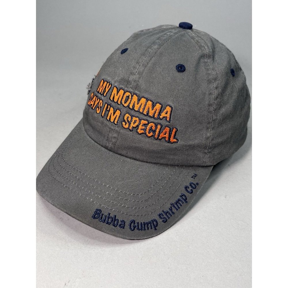 Bubba Gump Shrimp Co. "my mama says I’m special" Baseball Hat 2008 Factory Holes